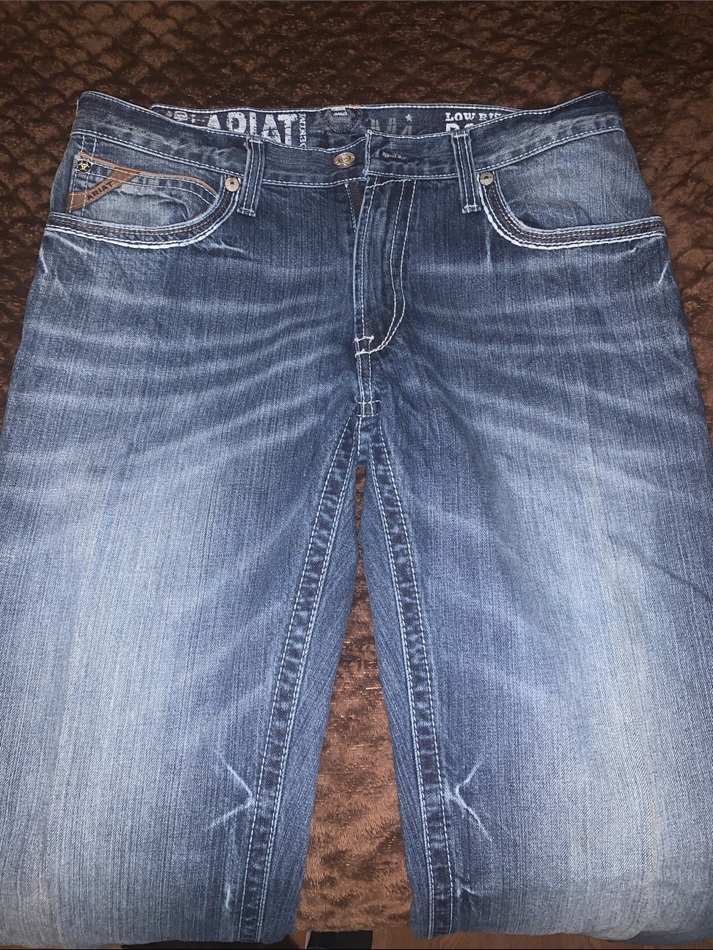 Men's Ariat M4 low rise boot cut Jeans